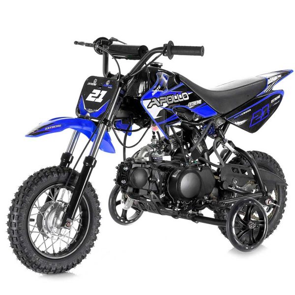 Apollo DB-21 Kids Dirt Bike with Training Wheels